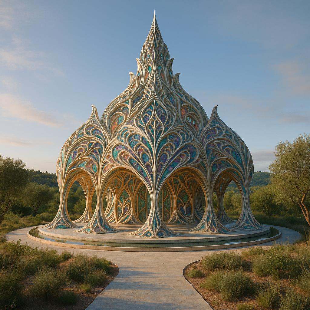 TEMPLES OF THE FUTURE. A Vision of Sacred Geometry Reborn