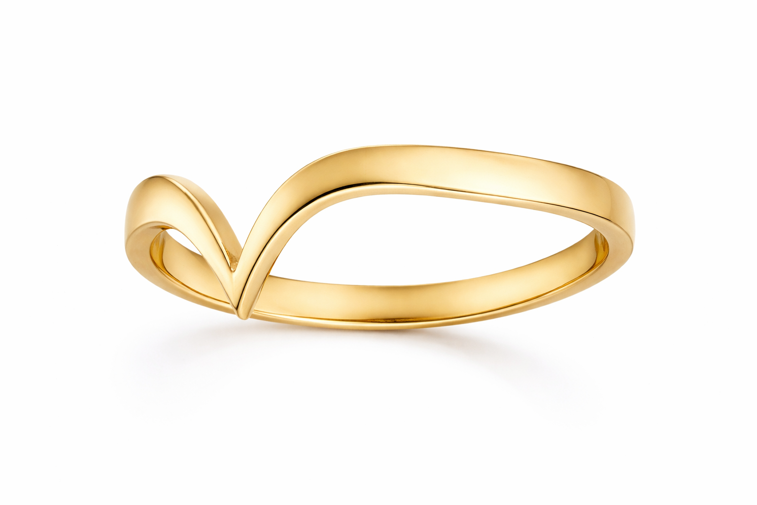 18k Gold Fabri Stackable Ring