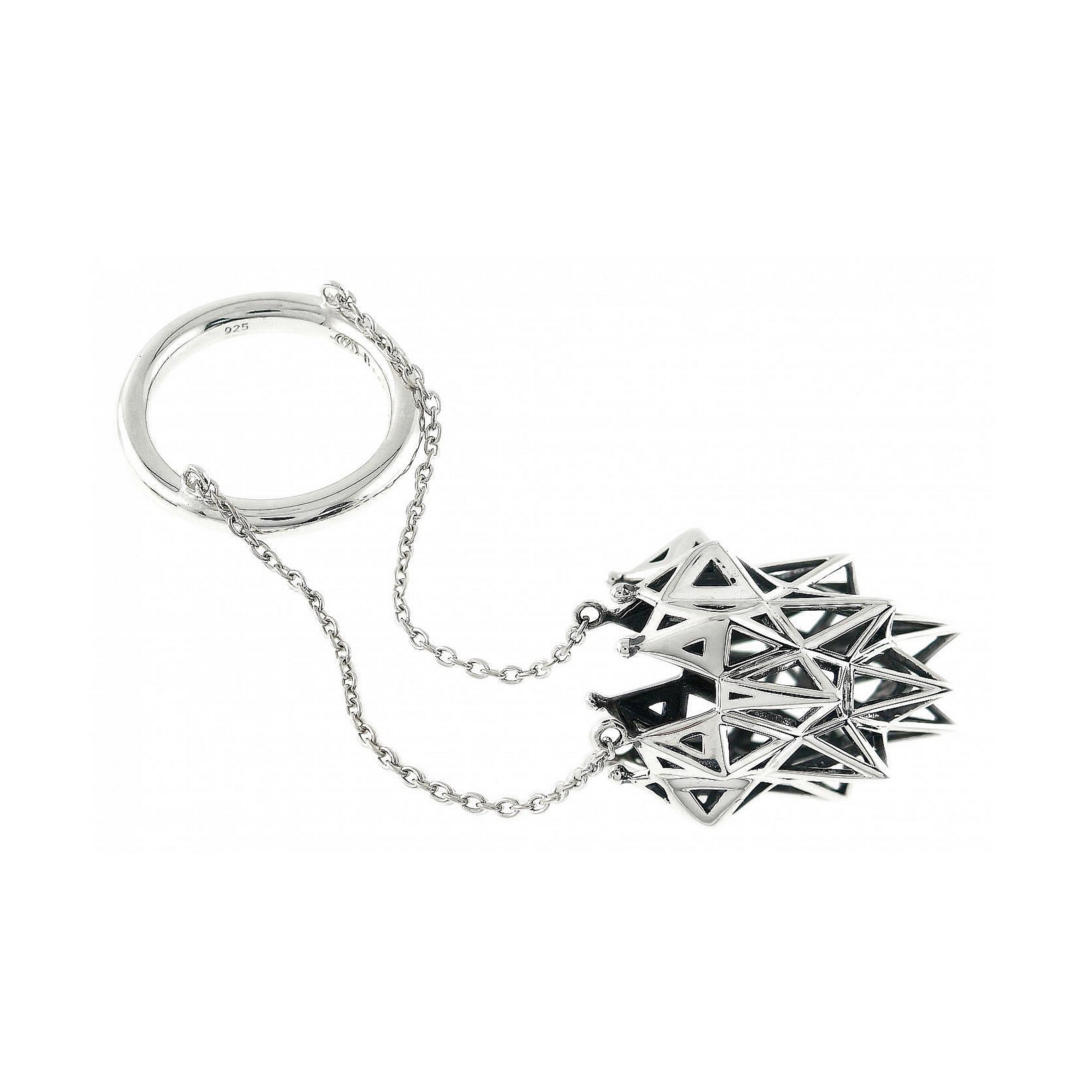 Stella Thimble Silver Ring
