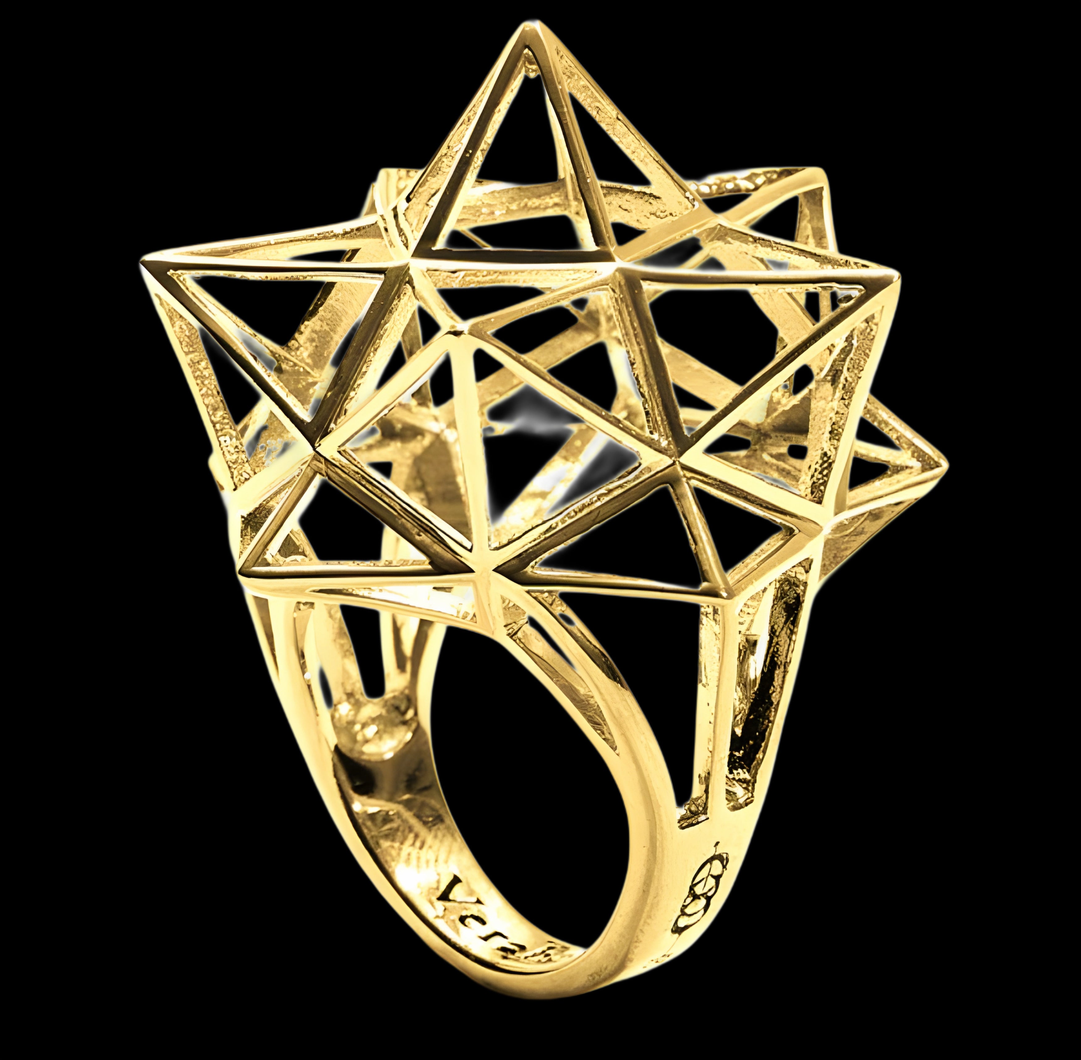 Framework Star 18k Gold Ring