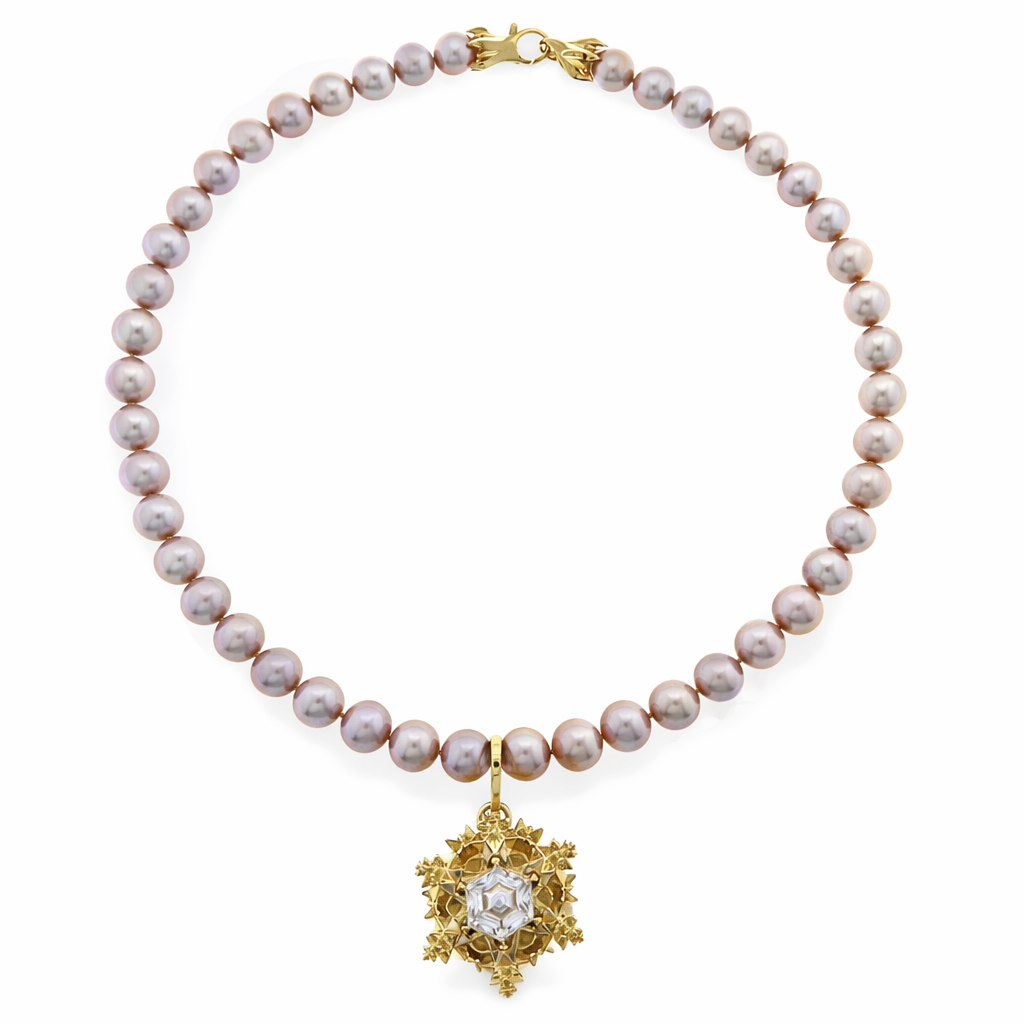 Celestial Bloom Pendant Necklace