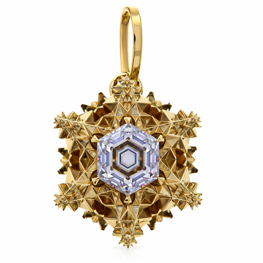 Celestial Bloom Pendant Necklace