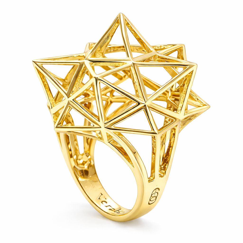 Framework Star 18k Gold Ring