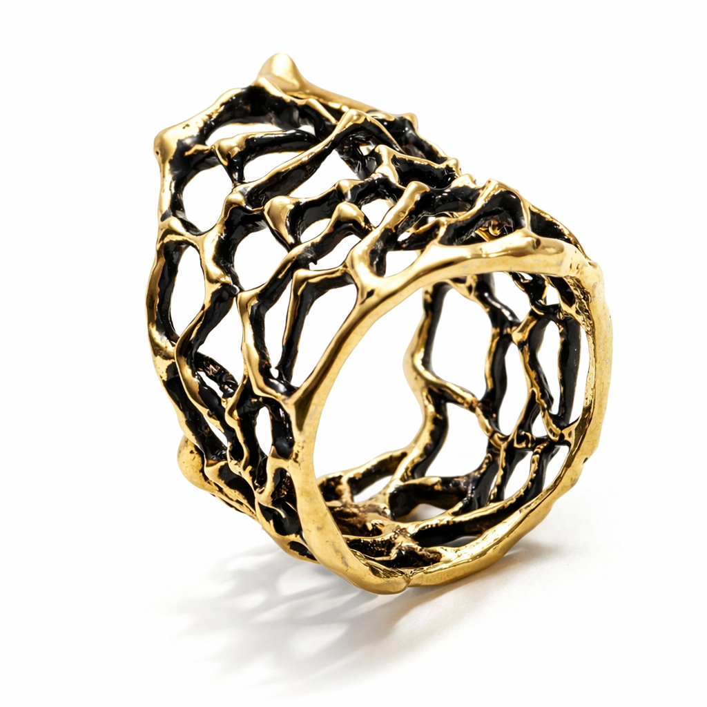 Thorn Slender Gold Ring