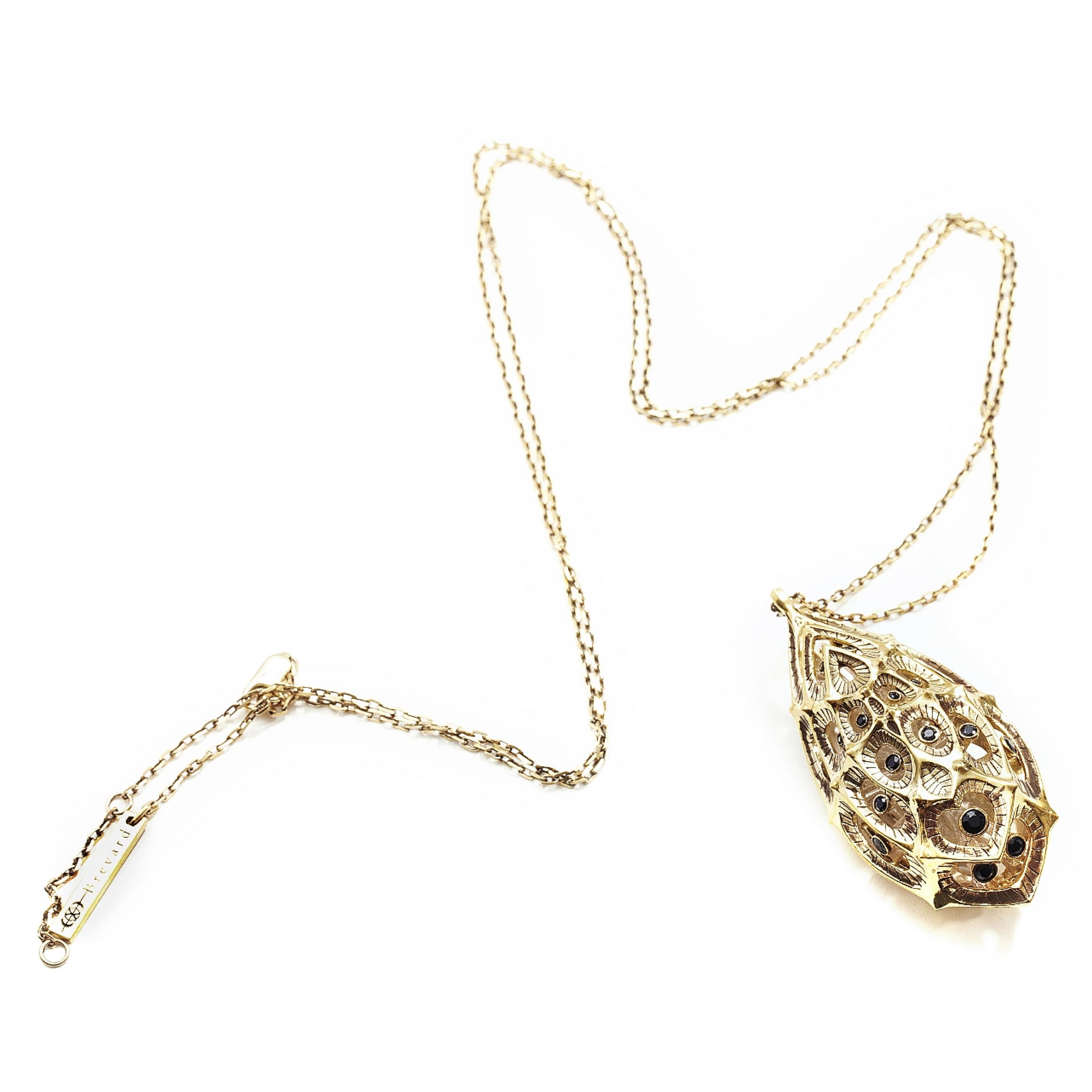Morph Black Diamond Pendant