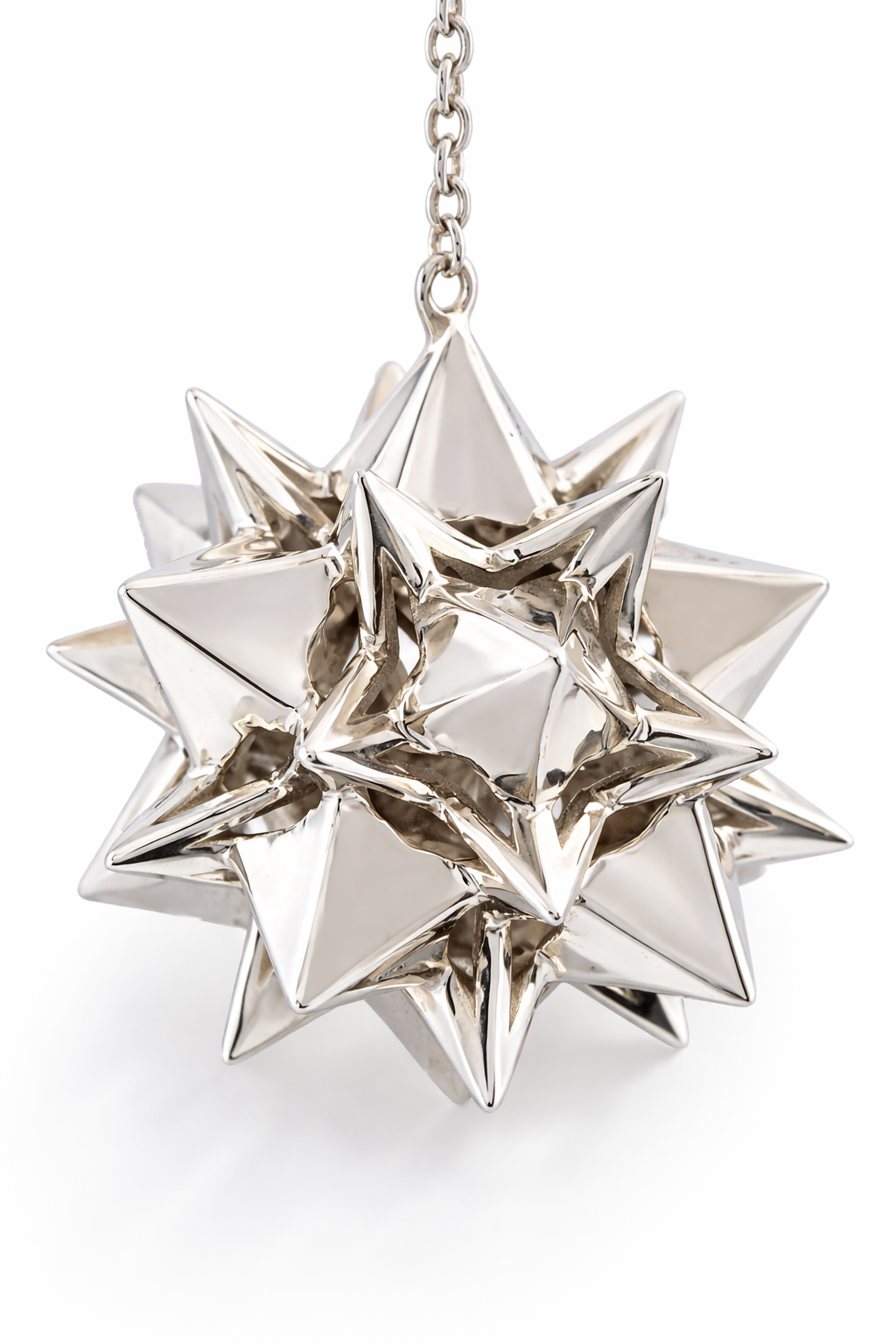 Nova Sapphire Dangle Silver Earrings