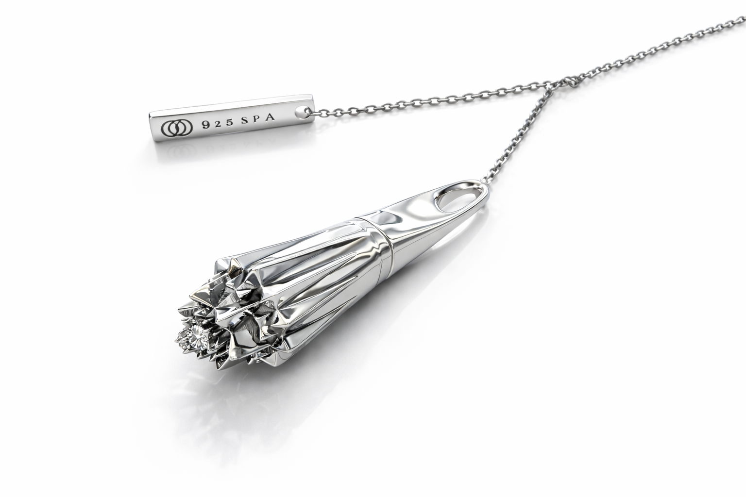 Sacred Medicine Silver Necklace