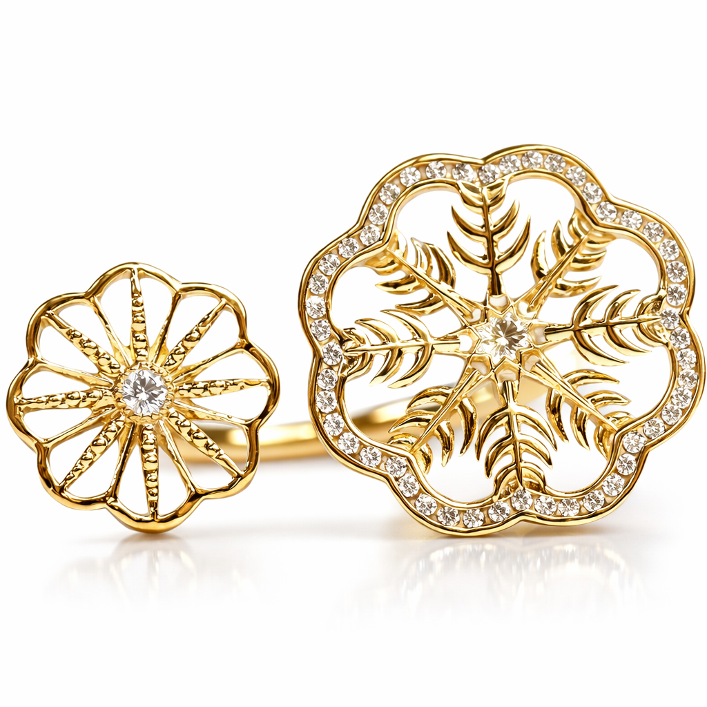 Snow Queen Diamond Ring