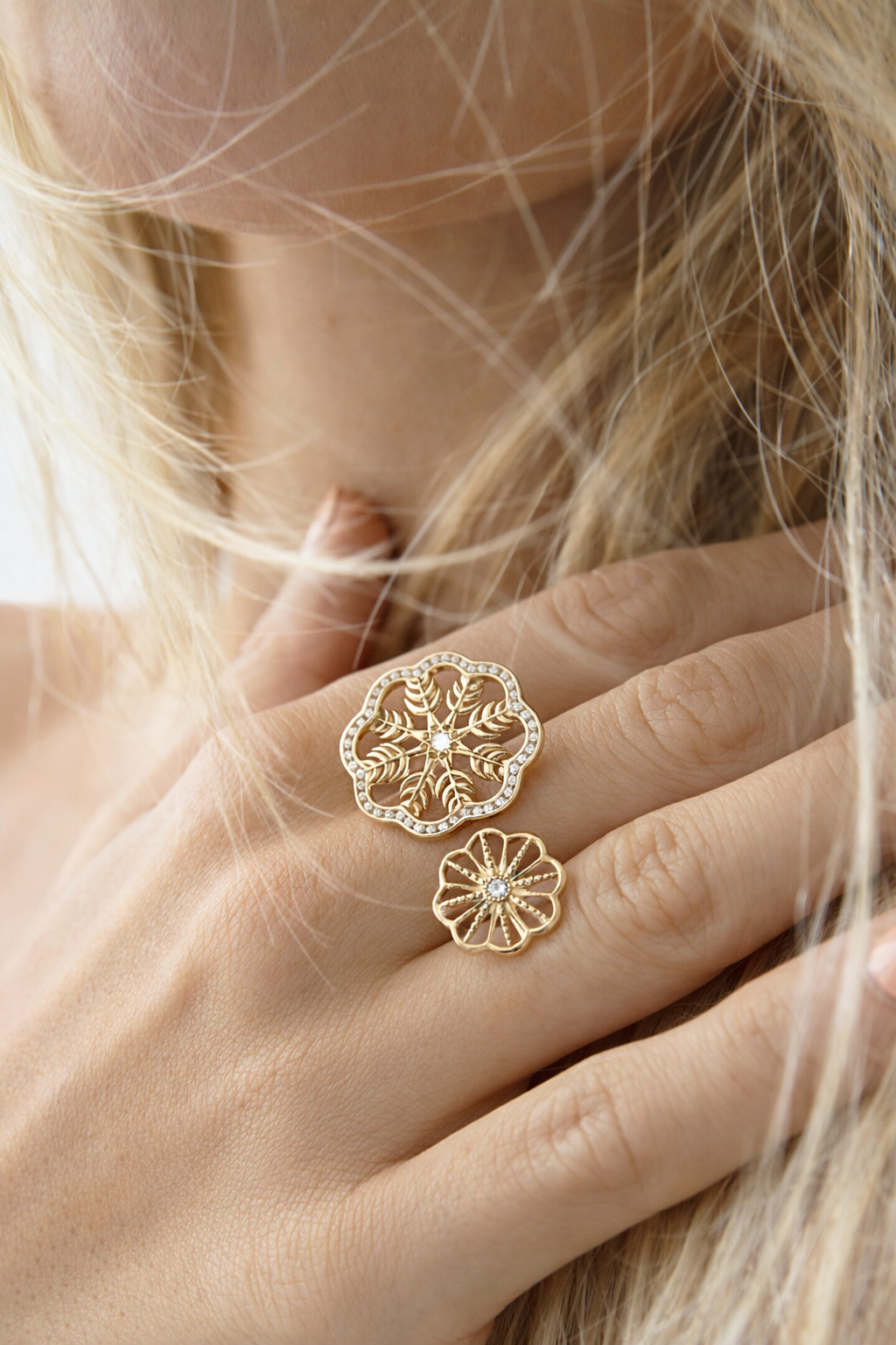 Snow Queen Diamond Ring