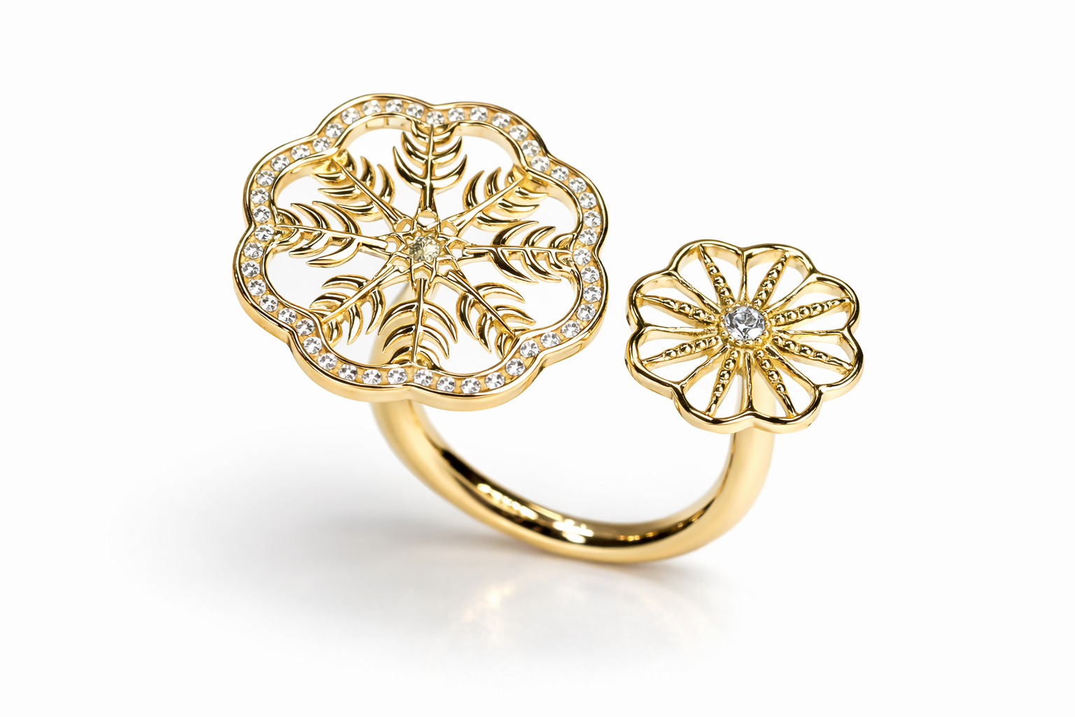 Snow Queen Diamond Ring