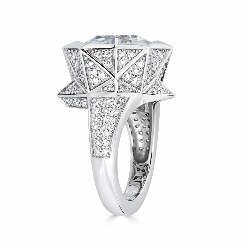 Star Engagement Ring