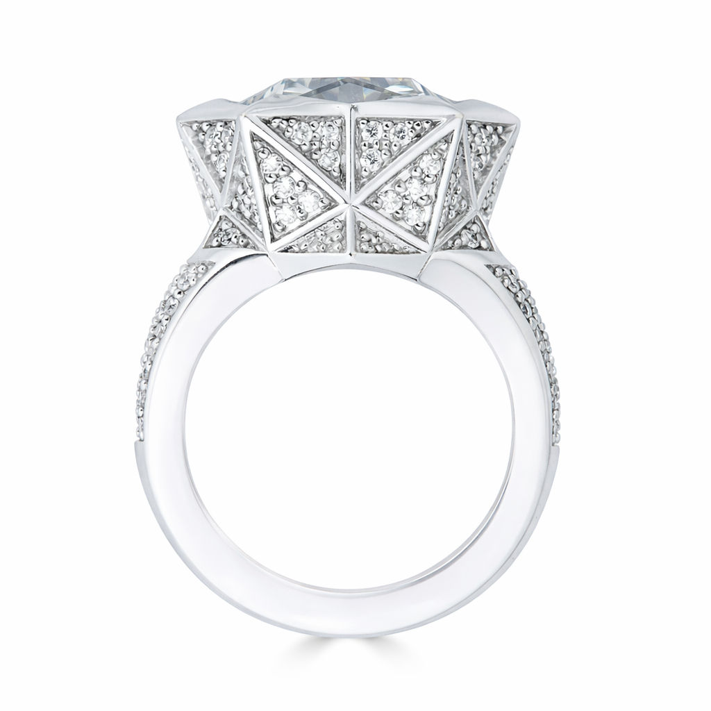 Star Engagement Ring