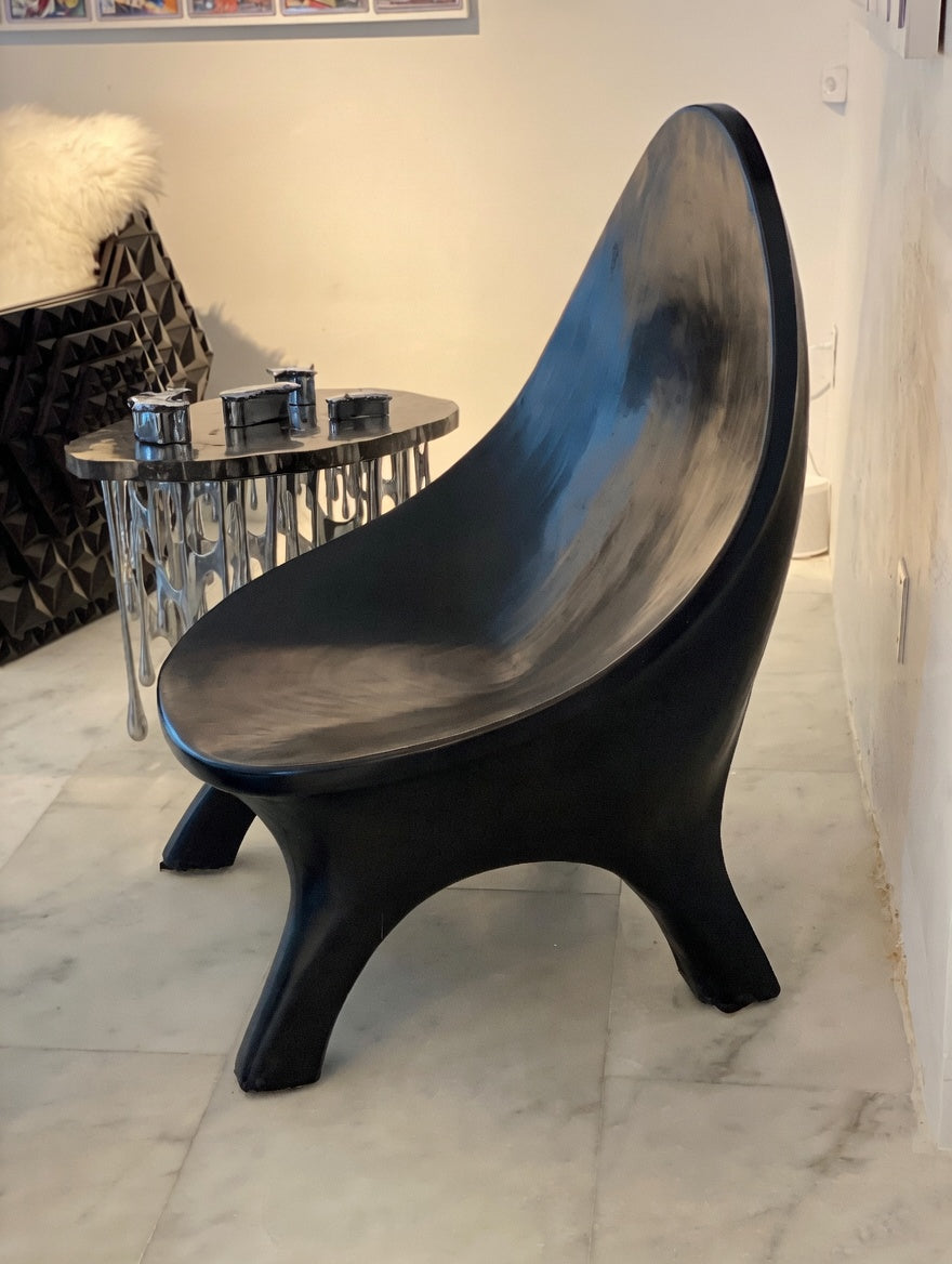 Modern Teak Womb Chair