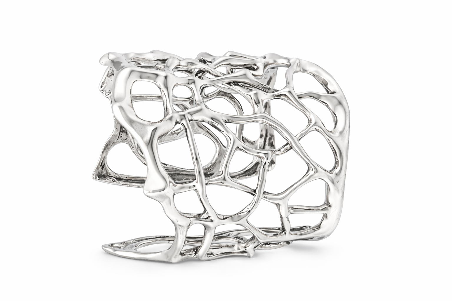 Thorn Petite Silver Cuff