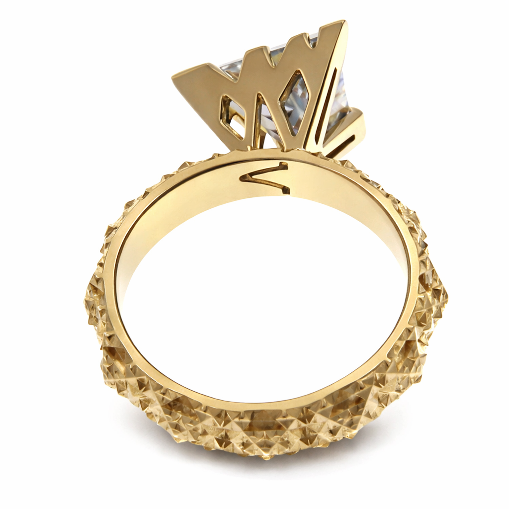 Trident 18K Gold Ring