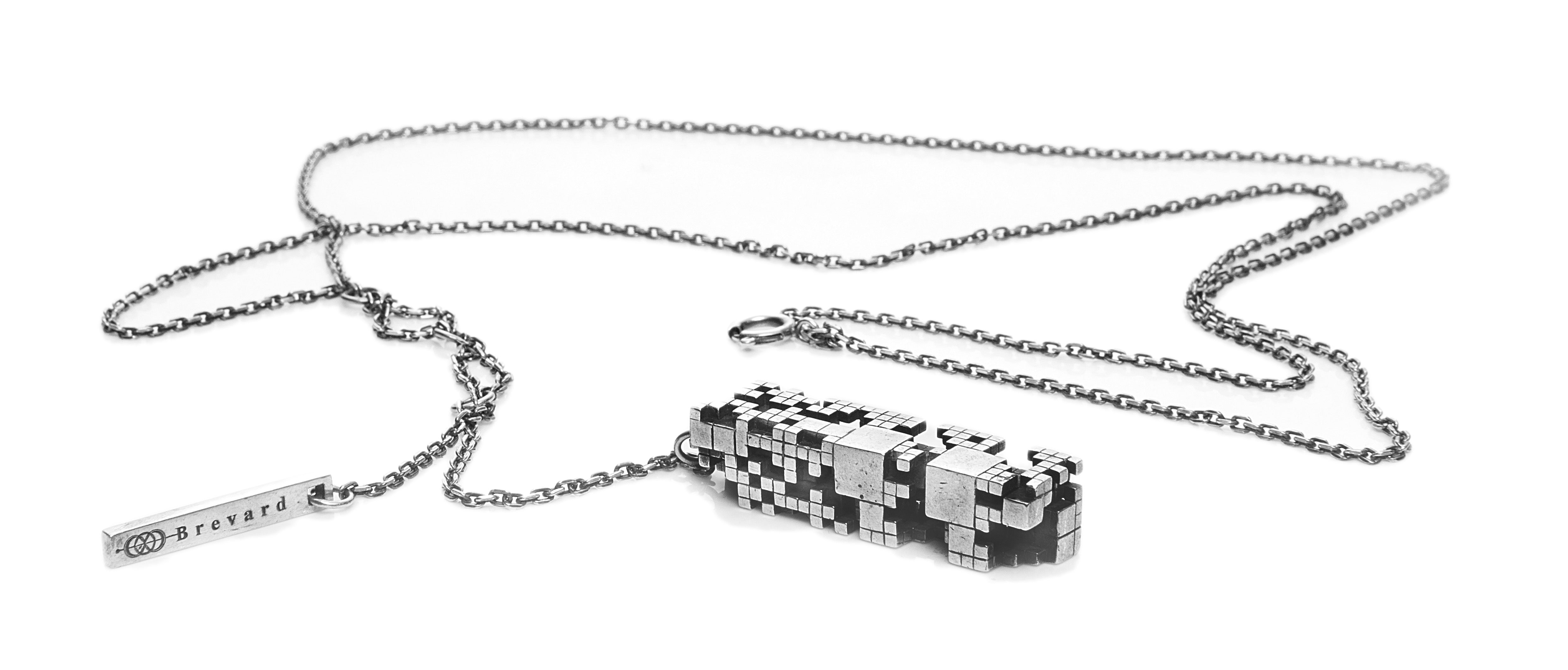 Tower Silver Pendant