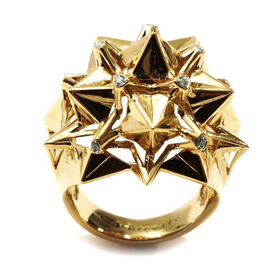 Nova 18k Gold and Diamond Ring - John Brevard