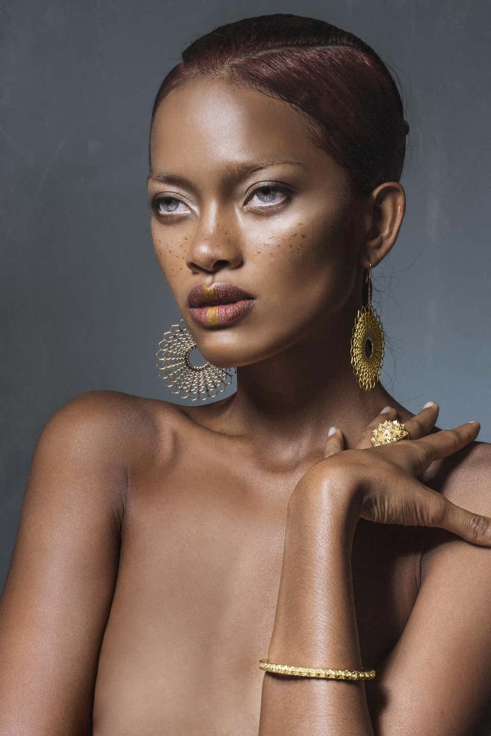 Customizable Thoscene Fractal 18k Solid Gold Ring - John Brevard