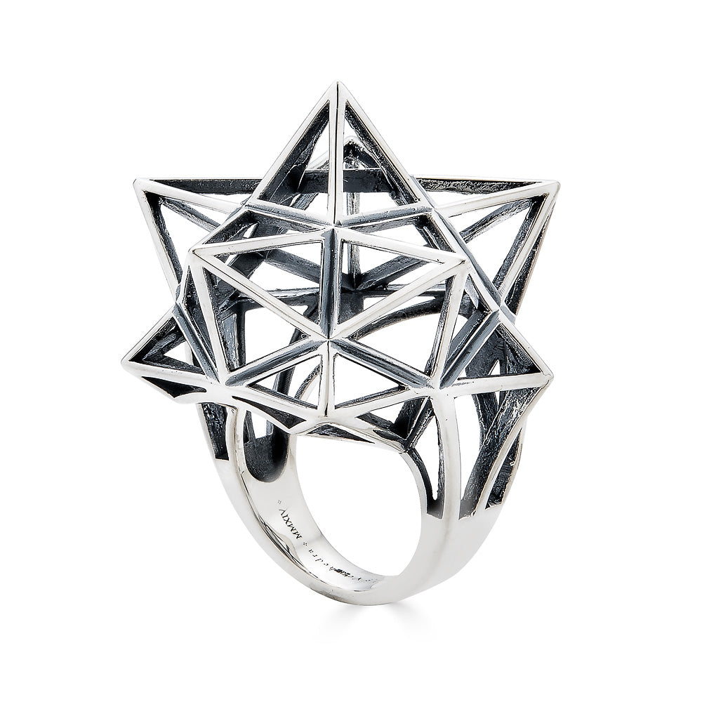 Framework Star Silver Ring - John Brevard