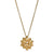 Helix Frame Diamond Gold Necklace - John Brevard