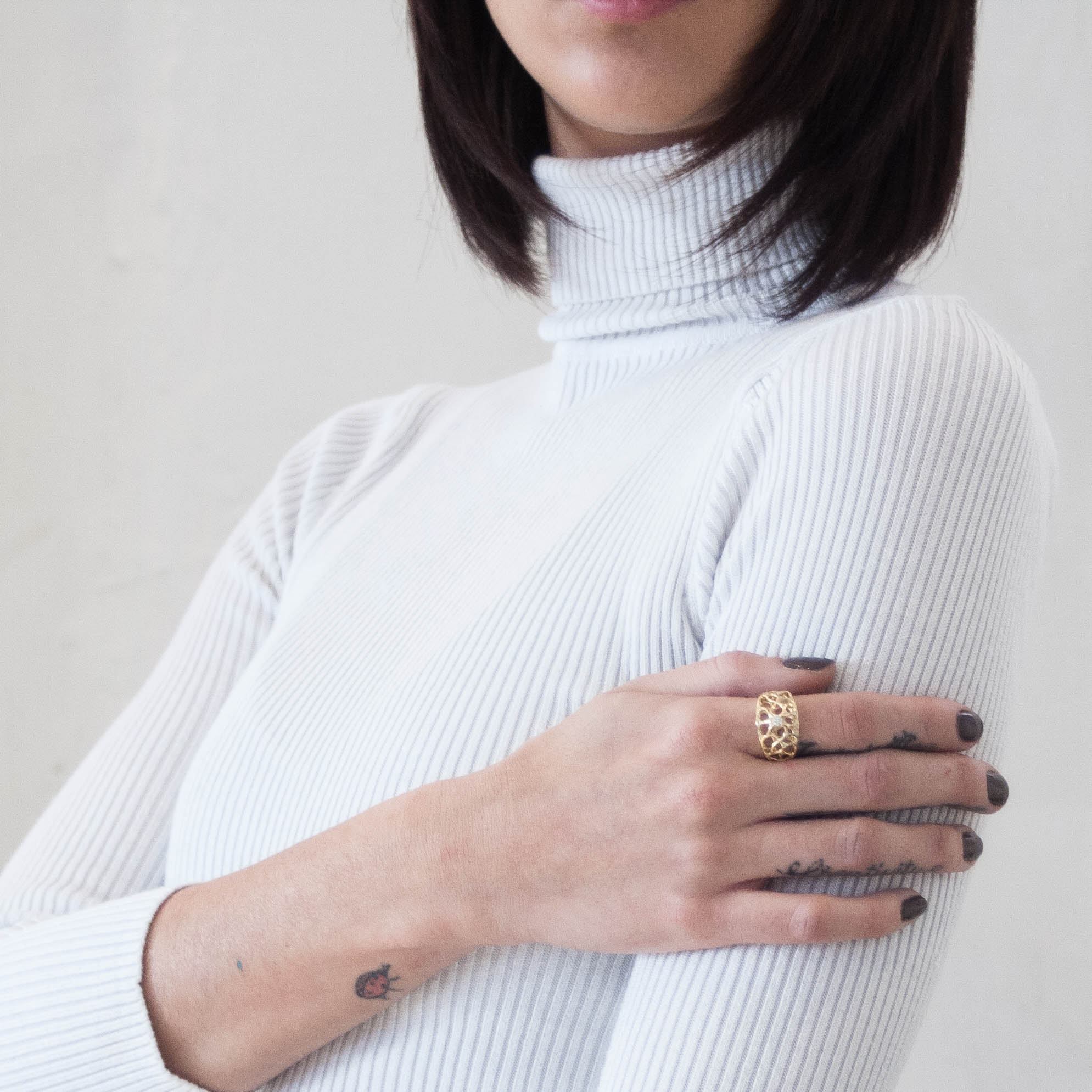 Morphogen Diamond Ring