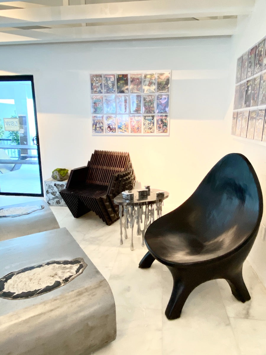 Modern Teak Womb Chair - John Brevard