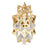 Stellated Star Diamond and 18k Gold Ring