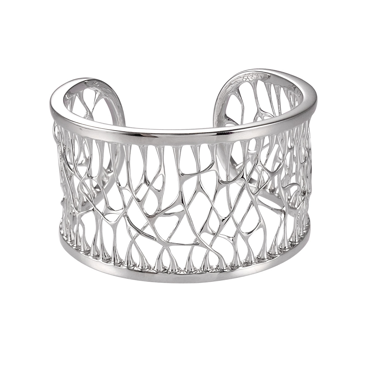 Sterling Silver Web Cuff - John Brevard