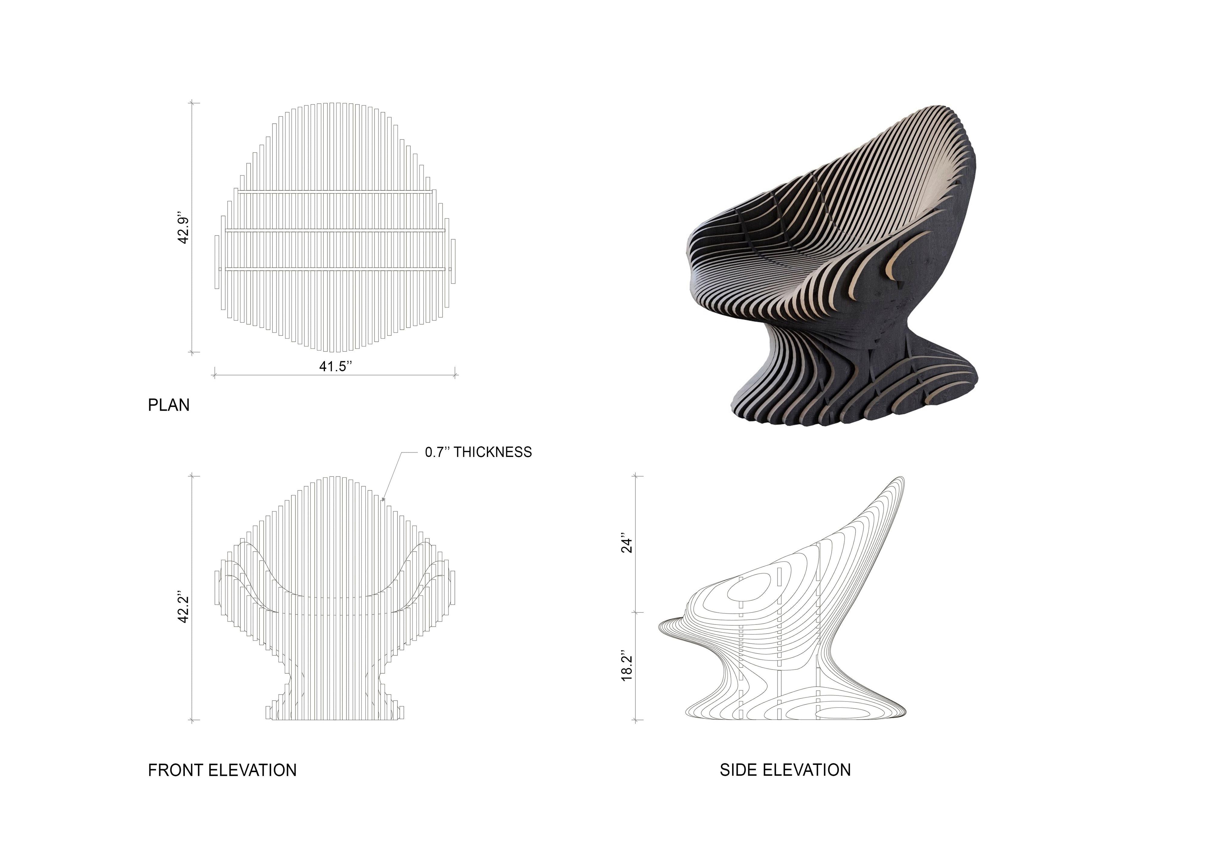 solid teak wood chair