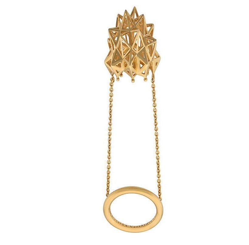 Stella Thimble Gold Ring