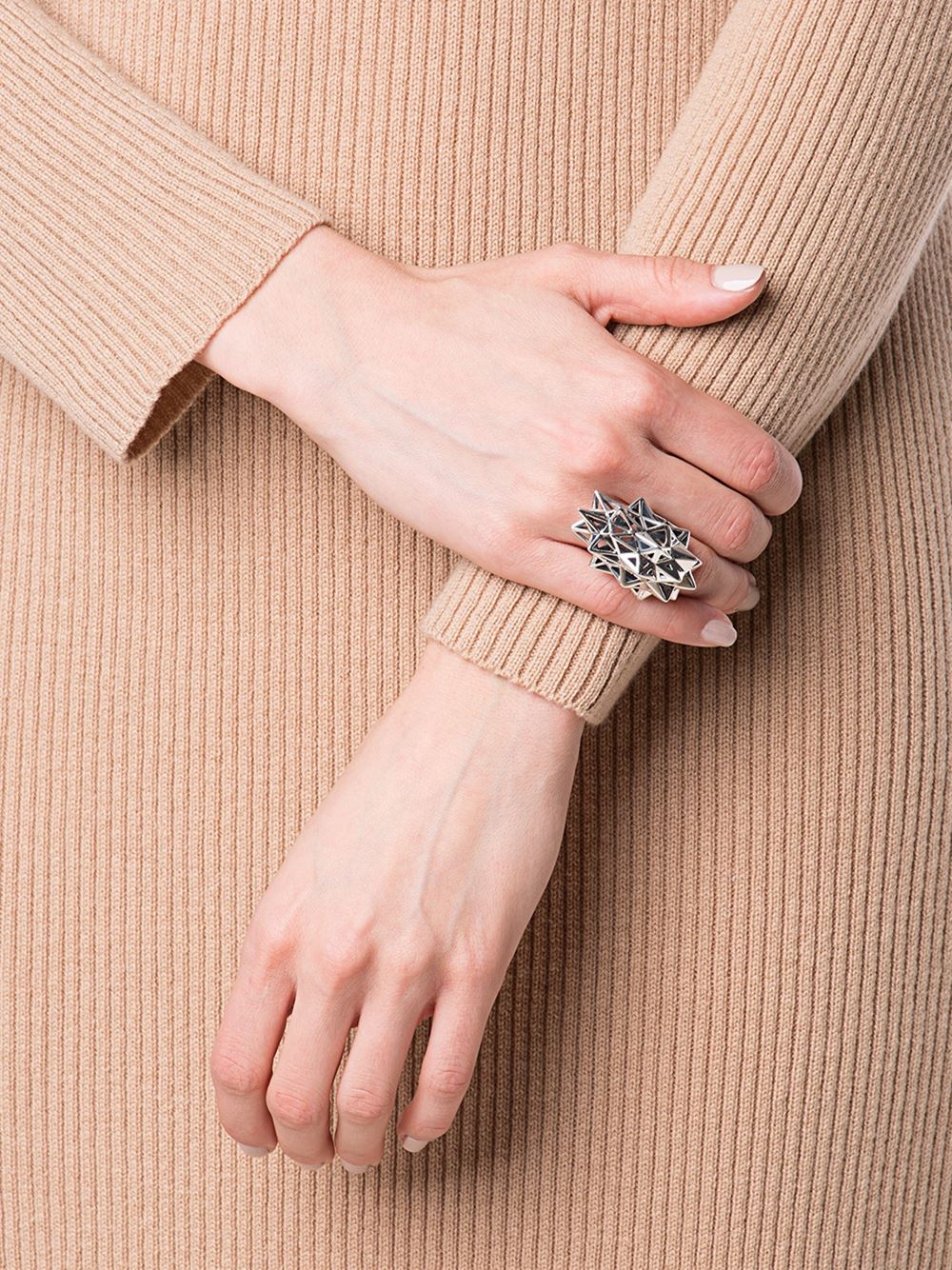 Stellated Star Silver Ring - John Brevard