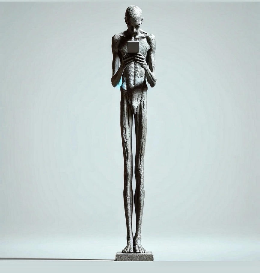 "Modern Man" Life-Size Bronze Sculpture