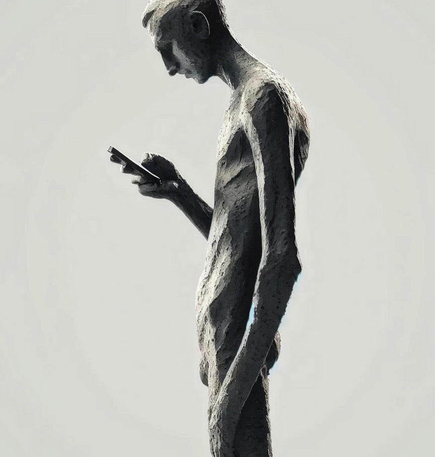 "Modern Man" Life-Size Bronze Sculpture