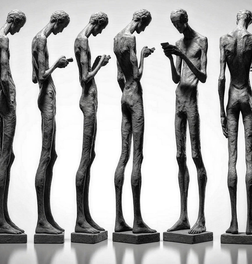 "Modern Man" Life-Size Bronze Sculpture