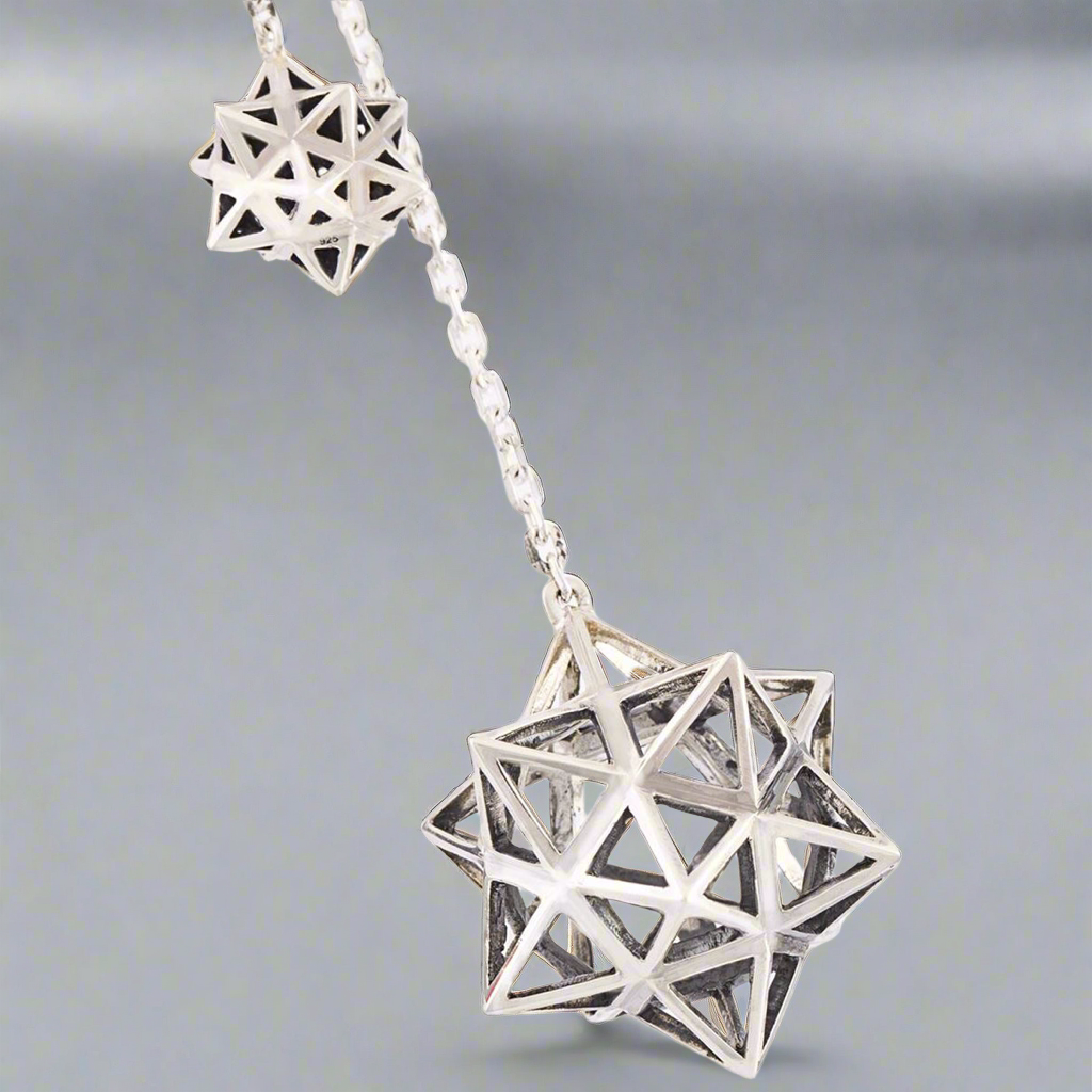 Framework Star Silver Pendant