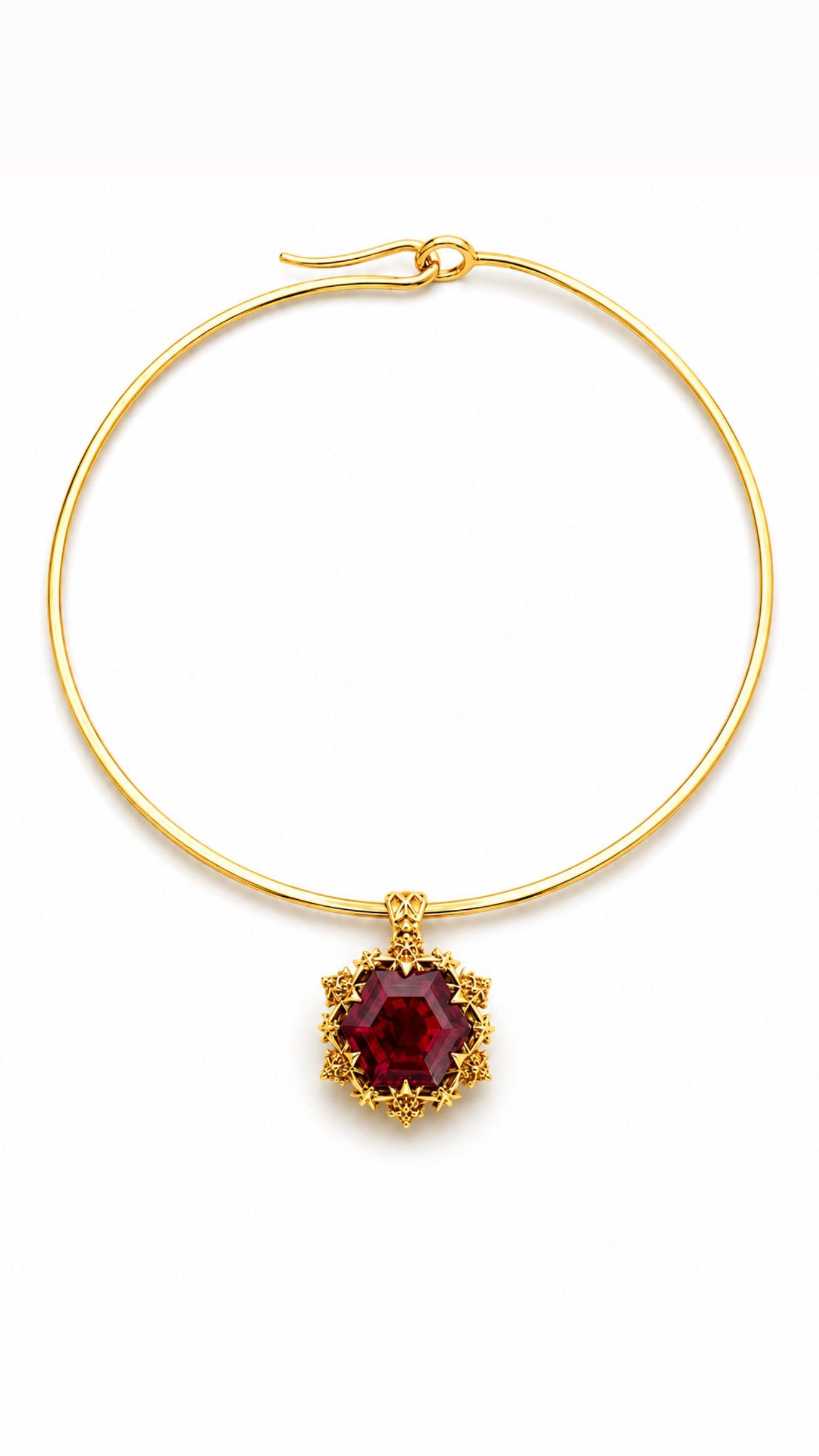 THOSCENE Garnet / Ruby Pendan