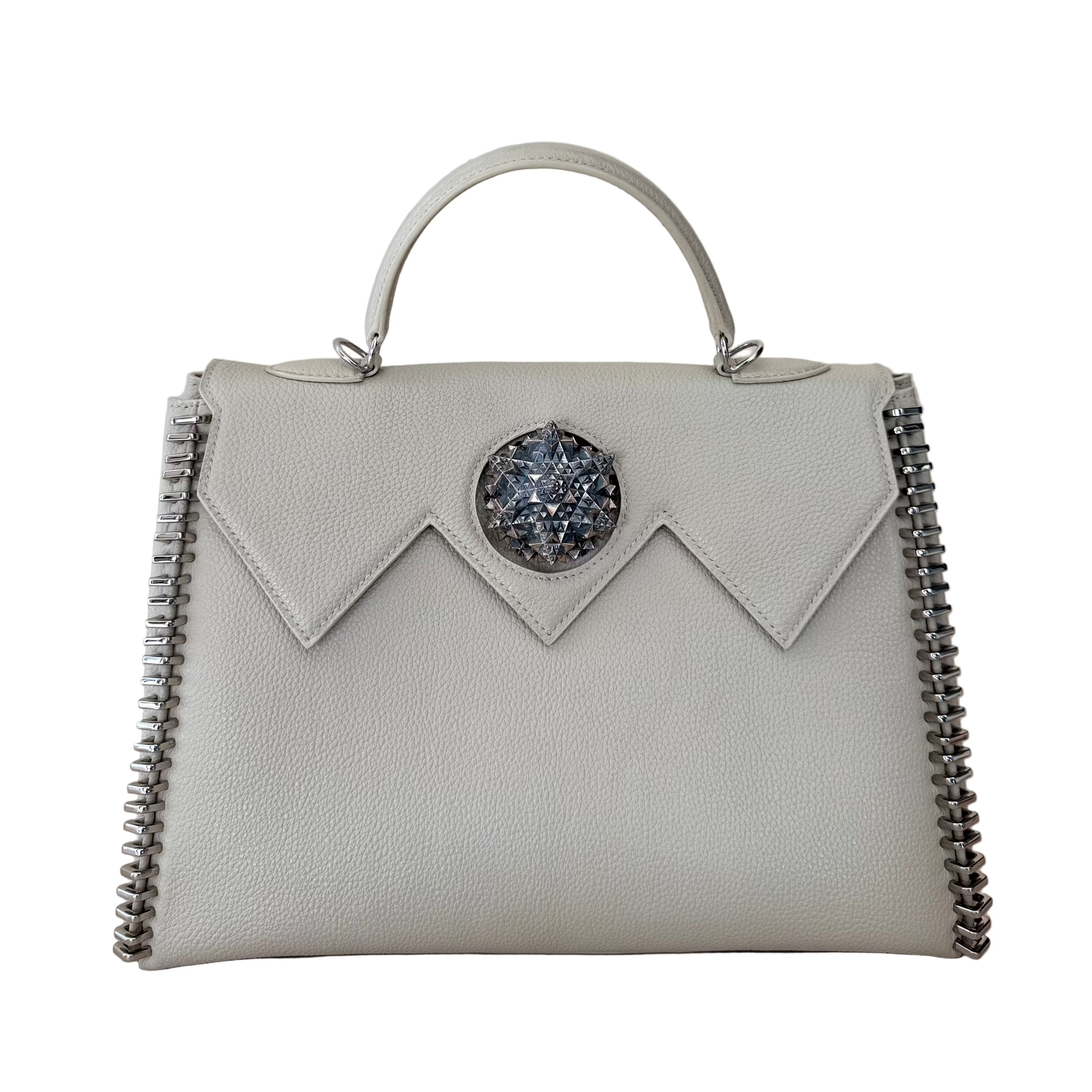 Beige John Brevard Bag