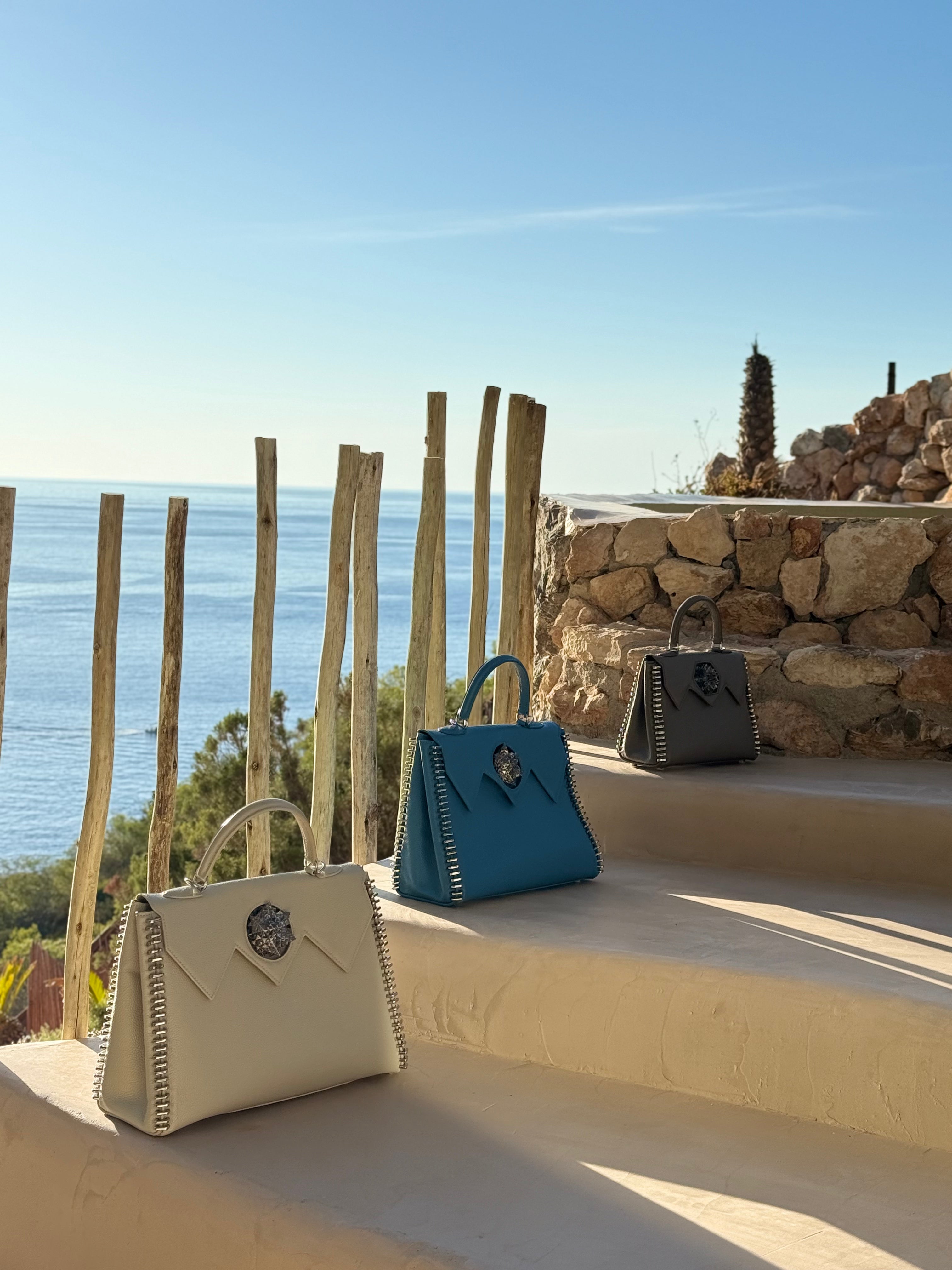 Beige John Brevard Bag