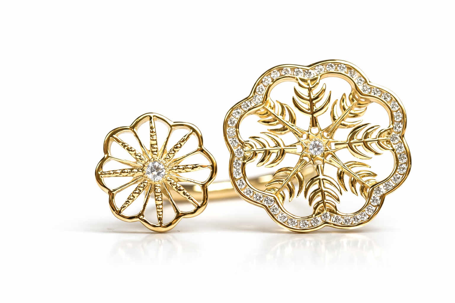 Snow Queen Diamond Ring