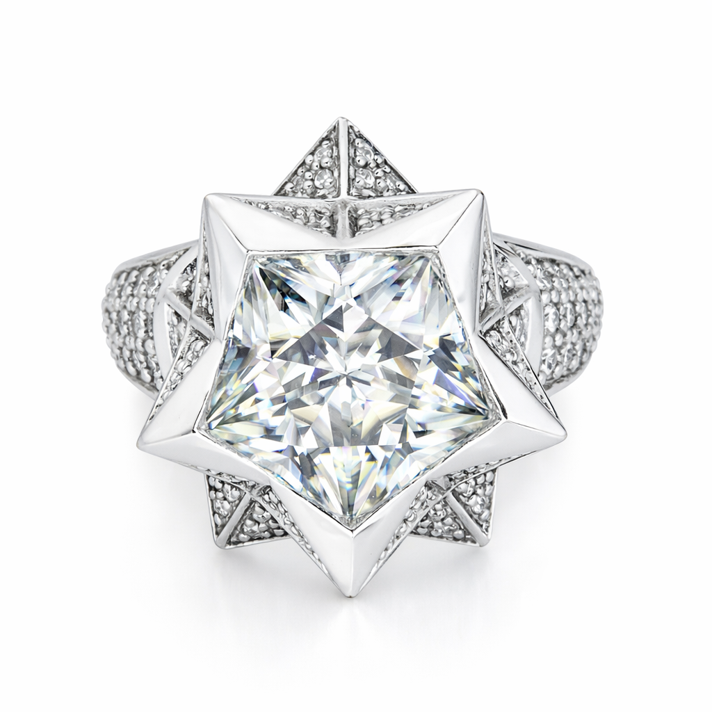Star Engagement Ring