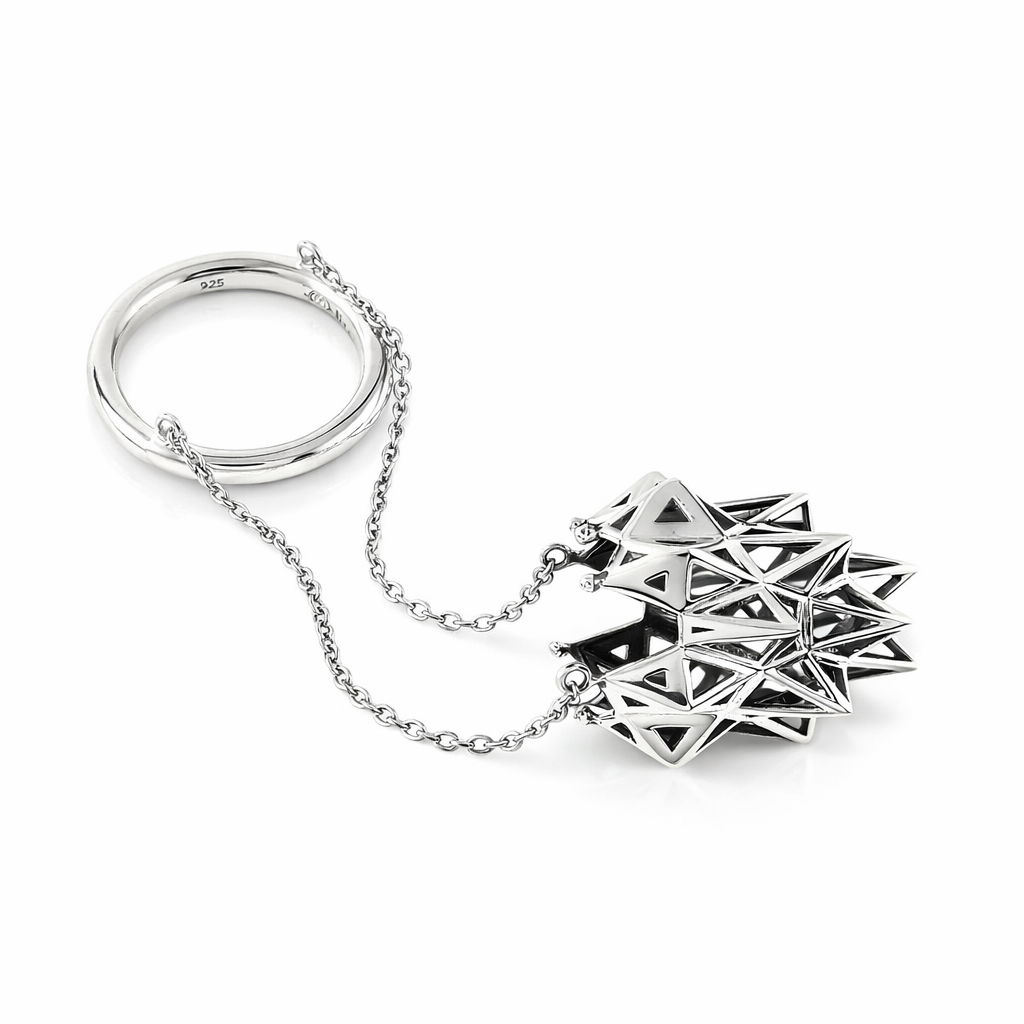 Stella Thimble Silver Ring