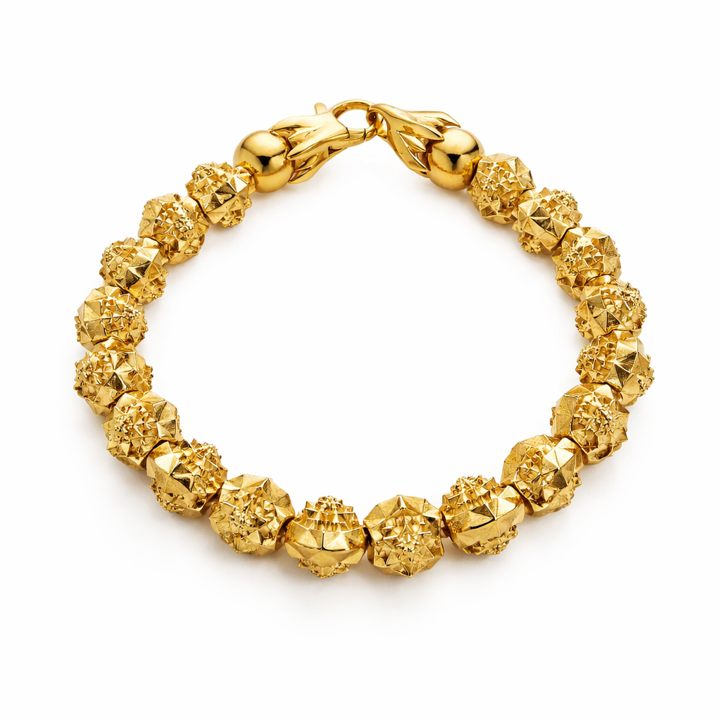 Temple 18K Gold Bracelet