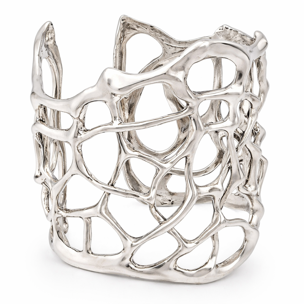 Thorn Petite Silver Cuff