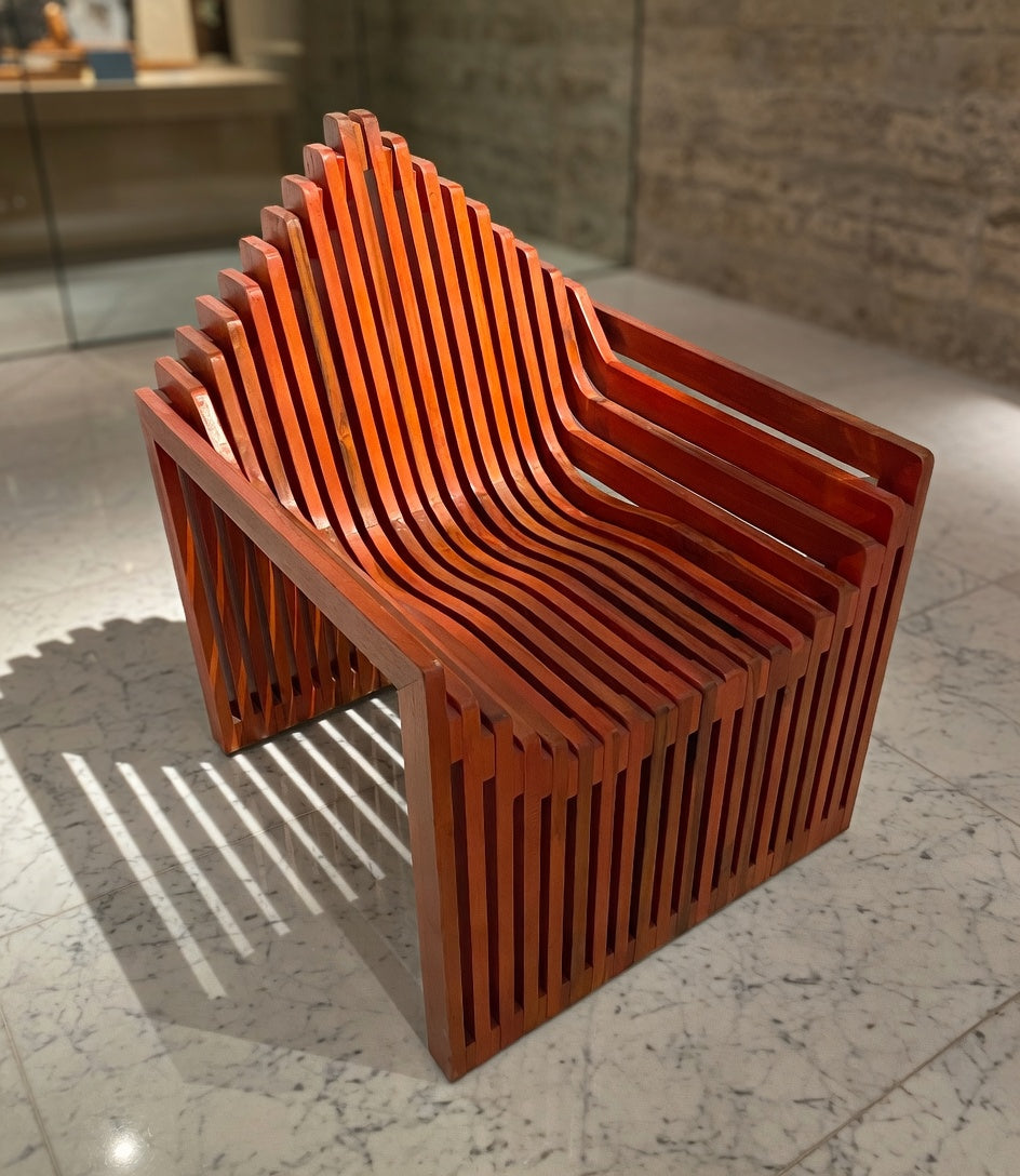 Red Teak Fabri Accent Chair