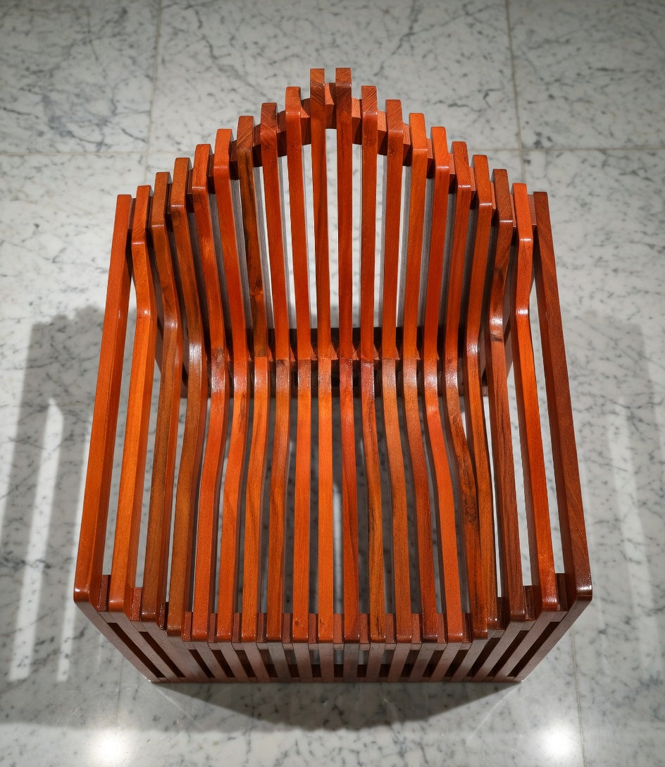 Red Teak Fabri Accent Chair