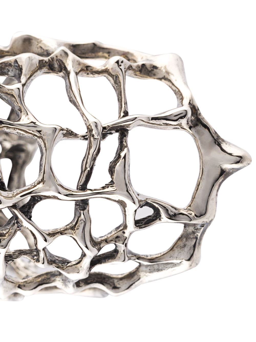 Thorn Slender Silver Ring - John Brevard