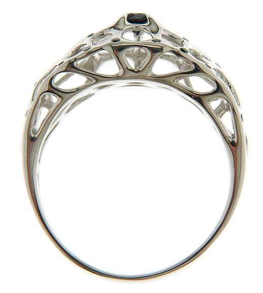 Sterling Silver Web Ring - John Brevard