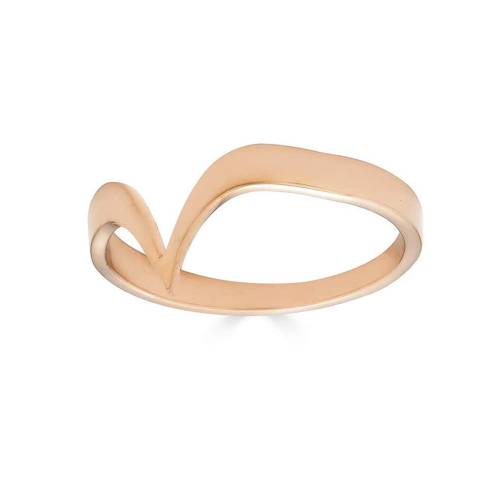 18k Gold Fabri Stackable Ring