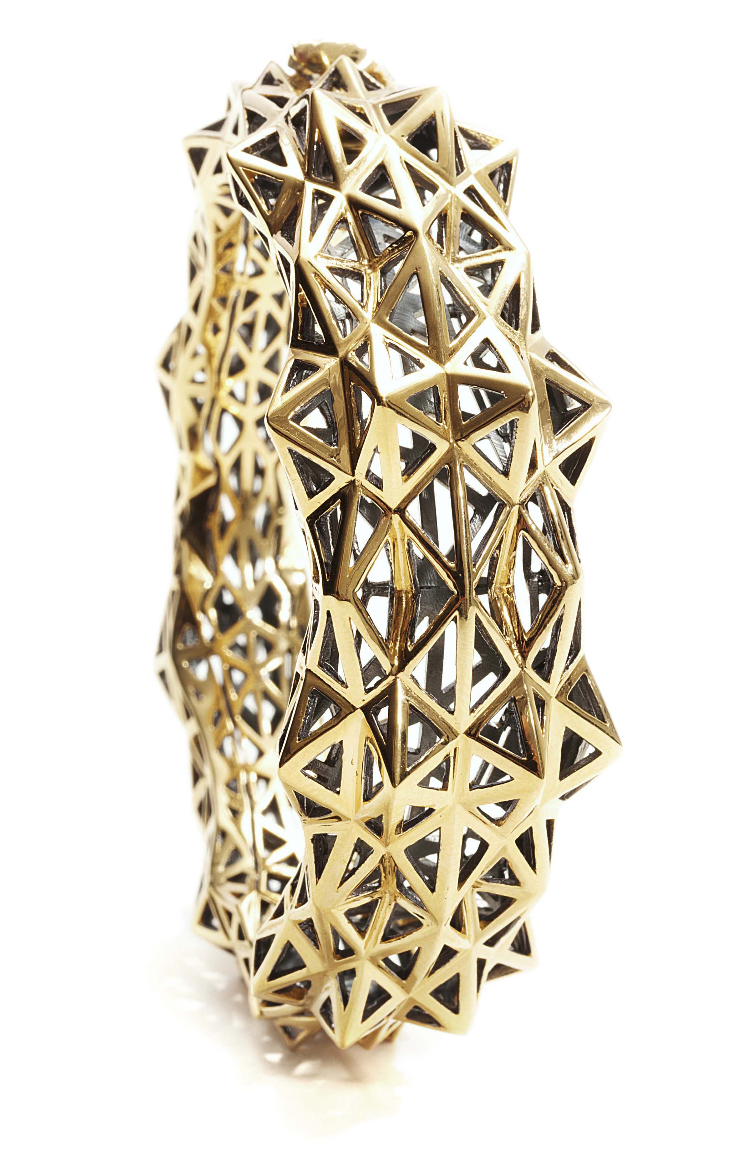 Stellated Gold Bracelet - John Brevard