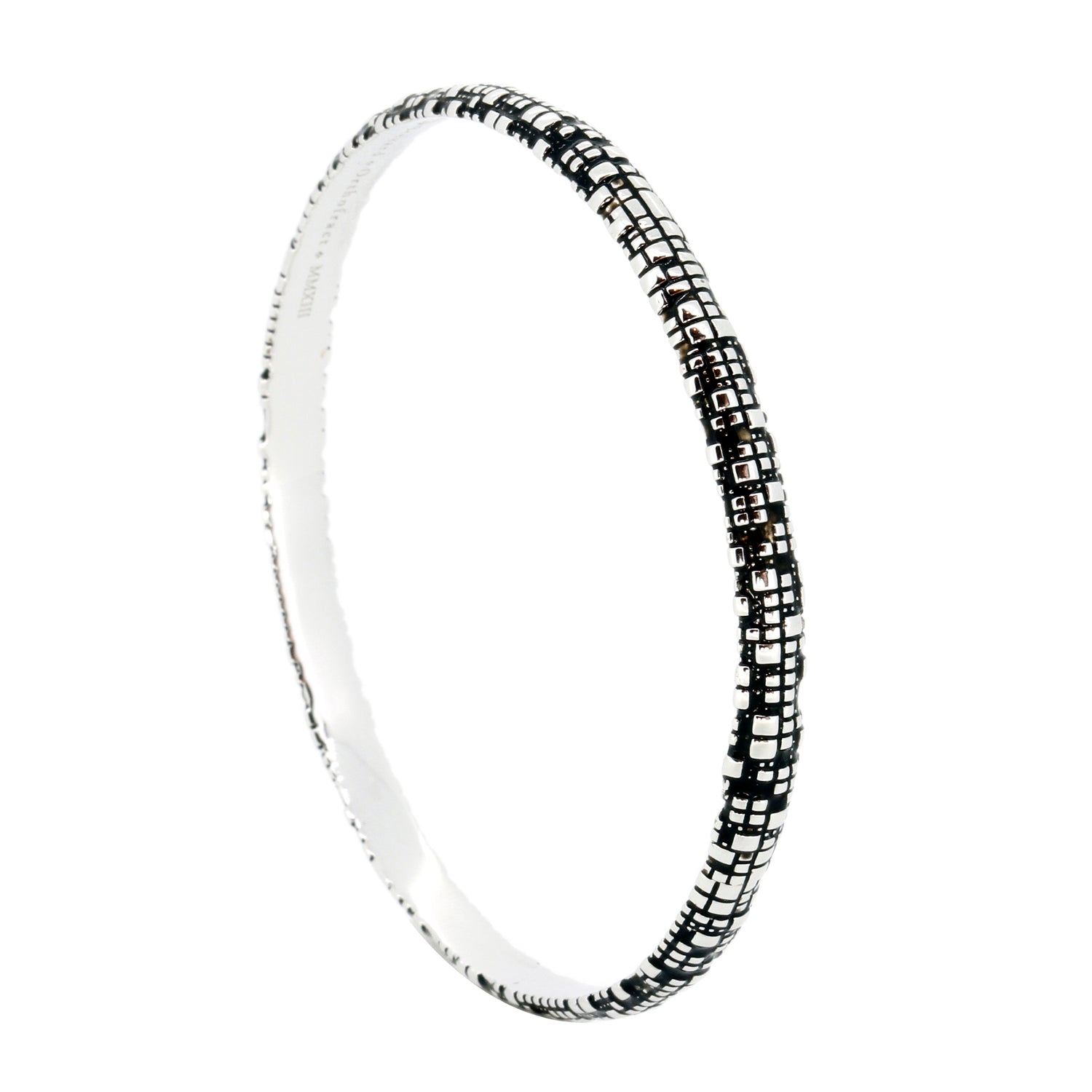 Torus Silver Bangle - John Brevard